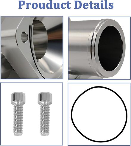 Billet Swivel Thermostat Housings Water Neck 1.5" Compatible with GM LS LS1 LS2 LS3 Engine in Kuwait