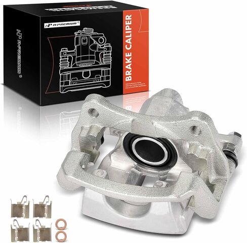 A-Premium Disc Brake Caliper Assembly with Bracket Compatible with Select Toyota and Lexus Models - Sienna 2011-2012, RX350/RX450h 2010-2012 - Rear Driver and Passenger Side, 2-PC Set in Saudi Arabia