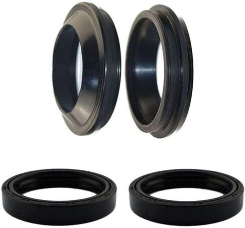 45x57x11mm /Motorcycle Front Fork Damper Oil Seal and Dust Seal for Honda CBR 600 RR 900 GL1500/Suzuki GSXR 600 /RM 125 2502 Motorcycle Oil Seal/2 Motorcycle Dust Seal in Saudi Arabia