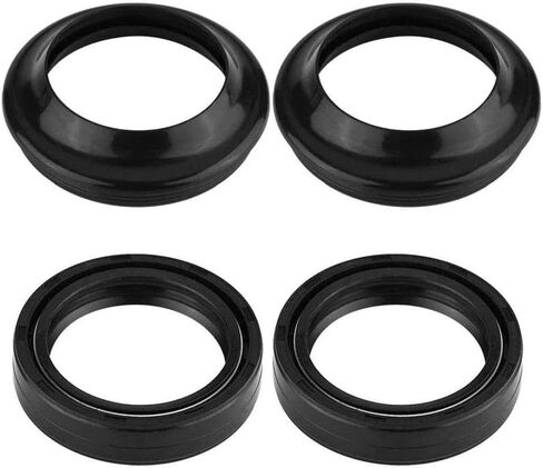 45x57x11mm /Motorcycle Front Fork Damper Oil Seal and Dust Seal for Honda CBR 600 RR 900 GL1500/Suzuki GSXR 600 /RM 125 2502 Motorcycle Oil Seal/2 Motorcycle Dust Seal in Saudi Arabia
