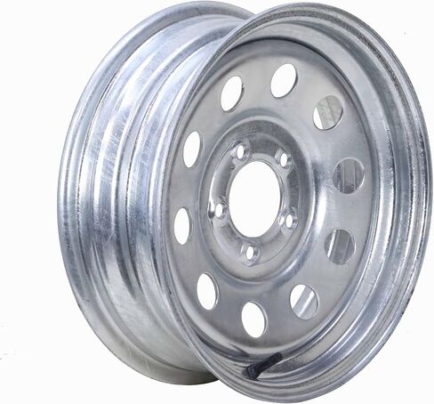 Free Country Trailer Tire Wheel Assembly ST205/75R15 8-Ply D 107N 5 Lug on 4.5" PCD Galvanized Mod Rim,SET 2 in Saudi Arabia