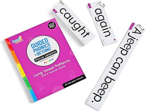 hand2mind Guided Phonics + Beyond Focus Lessons Unit 2 Teacher Guide, Science of Reading Classroom Materials, Kindergarten Homeschool Curriculum Supplies, Early Childhood Education Materials in Saudi Arabia