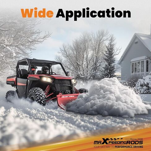 maXpeedingrods Winch Plow Mount for Can Am Defender HD5 HD7 HD8 HD9 HD10 (NOT XMR) 2016-2024 in Saudi Arabia