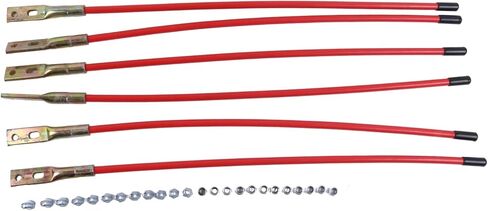 6X 27'' Snow Plow Guide Stick Markers Set 62265 B61049 Compatible with Snow Way 96106696 for Boss MSC01870 BAX005 for Western 62265 for Buyers 1308200 in Saudi Arabia