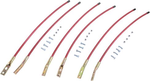 6X 27'' Snow Plow Guide Stick Markers Set 62265 B61049 Compatible with Snow Way 96106696 for Boss MSC01870 BAX005 for Western 62265 for Buyers 1308200 in Saudi Arabia