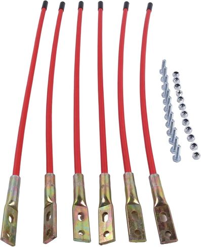 6X 27'' Snow Plow Guide Stick Markers Set 62265 B61049 Compatible with Snow Way 96106696 for Boss MSC01870 BAX005 for Western 62265 for Buyers 1308200 in Saudi Arabia