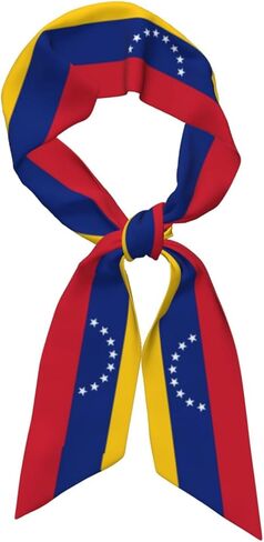 Cute Flag Hair Scarfs For Women Lightweight Fashion Neck Head Scarves For Hat Handbags Scarf in Saudi Arabia