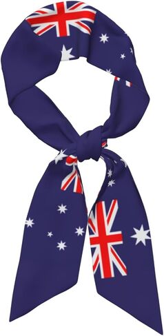 Cute Flag Hair Scarfs For Women Lightweight Fashion Neck Head Scarves For Hat Handbags Scarf in Saudi Arabia