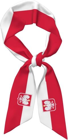 Cute Flag Hair Scarfs For Women Lightweight Fashion Neck Head Scarves For Hat Handbags Scarf in Saudi Arabia
