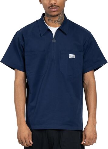 Pro Club Men's Heavyweight Quarter Zip Work Shirt in Saudi Arabia
