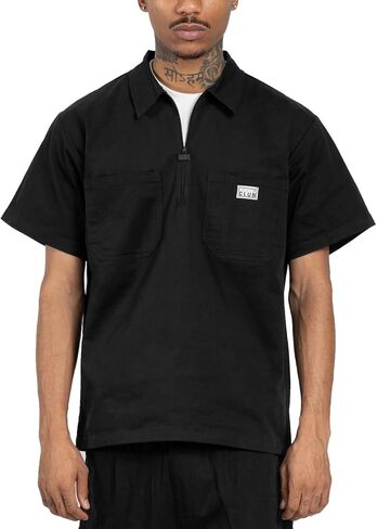 Pro Club Men's Heavyweight Quarter Zip Work Shirt in Saudi Arabia