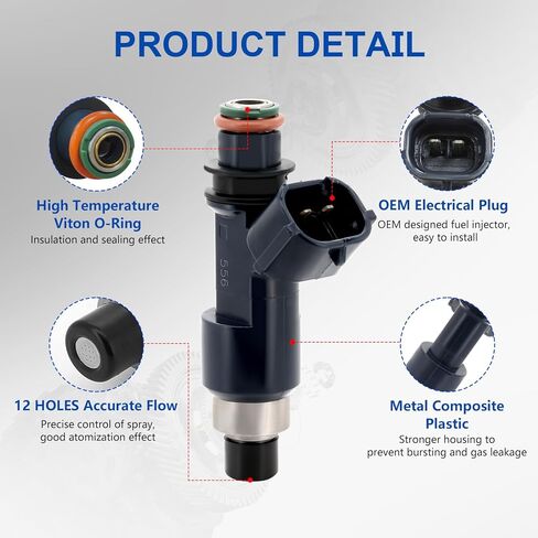 Fuel Injector 3089893 Replacement for Polaris Sportsman 500 EFI 2006-2009 and Polaris Ranger 500 EFI 2006-2013 in Saudi Arabia