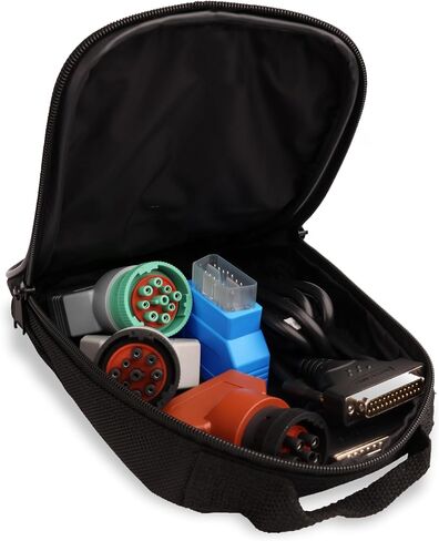 Innova 3128 HD Adapter Kit - Made for Heavy-Duty Trucks - Compatible with Innova 5610 - Includes 4 Heavy-Duty OBD Adapters with a Pouch Bag in Saudi Arabia