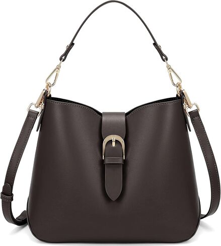 حقائب كروسبودي للنساء حقيبة كتف جلدية ريترو مع حزام قابل للتعديل in Kuwait