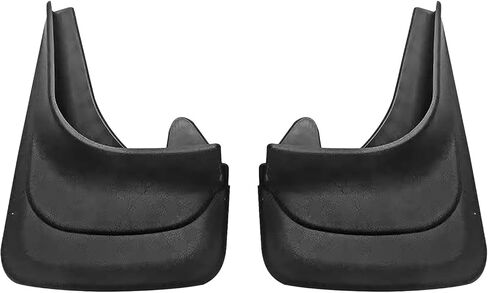 2 PCS Tire Rear Trim, 8.27 x 12.6In Mud Flaps, Guards Auto Car Accessories, Universal for Most Cars (Black) in Saudi Arabia