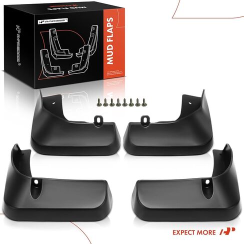A-Premium Set of 4PCS Mud Flaps Splash Guards Mudguards Mudflaps Compatible with Toyota Camry 2012 2013 2014, Sedan, Front & Rear Driver and Passenger Side in Saudi Arabia