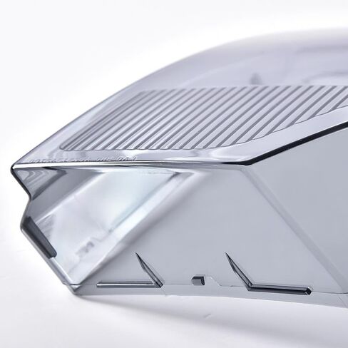CHEDA Headlight Lens Cover Left & Right Compatible with 2009 2010 2011 2012 2013 2014 Ford F150; Not Fit Models w/Factory HID Headlights Smoky Lens in Saudi Arabia