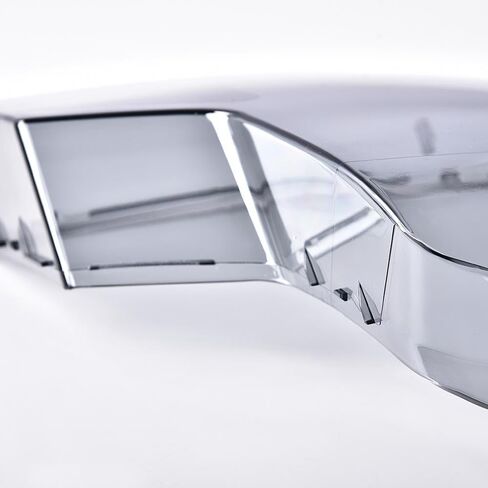 CHEDA Headlight Lens Cover Left & Right Compatible with 2009 2010 2011 2012 2013 2014 Ford F150; Not Fit Models w/Factory HID Headlights Smoky Lens in Saudi Arabia