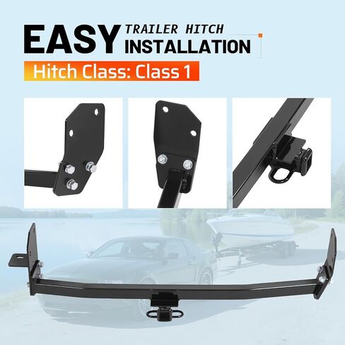 Class 3 Trailer Tow Hitch, 2 Inch Receiver Compatible with 2009-2020 Dodge Journey (Only Compatible with Vehicles Without LED taillights) in Saudi Arabia
