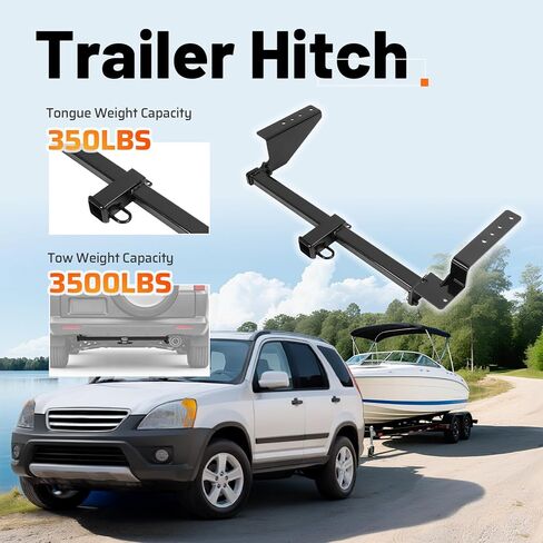 Class 3 Trailer Tow Hitch, 2 Inch Receiver Compatible with 2002-2006 Honda CRV All Models in Saudi Arabia