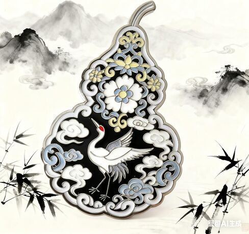 RCWG Lucky Pin, Chinese Feng Shui Pins, Funny Button Pin, Chinese Aesthetic Enamel Lapel Pin for Backpacks, Jackets, Hats, Kids, Girls. Attract Positive Energies Wealth, Health, Luck and Peace in Kuwait