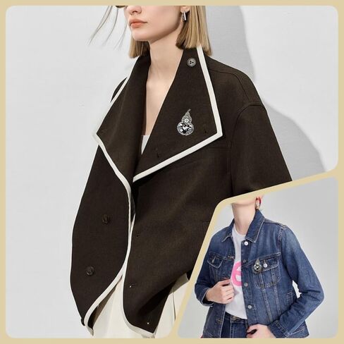 RCWG Lucky Pin, Chinese Feng Shui Pins, Funny Button Pin, Chinese Aesthetic Enamel Lapel Pin for Backpacks, Jackets, Hats, Kids, Girls. Attract Positive Energies Wealth, Health, Luck and Peace in Kuwait