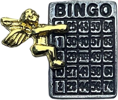 Bingo Angel hat or lapel pin Bing11 F5D16T in Saudi Arabia
