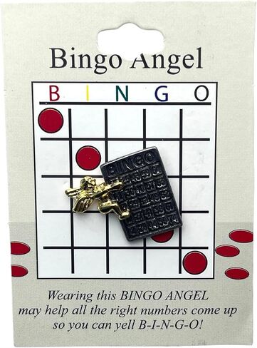 Bingo Angel hat or lapel pin Bing11 F5D16T in Saudi Arabia