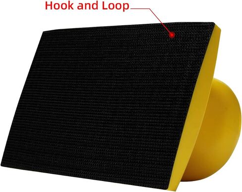 كتلة يدوية - خطاف وحلقة لكتلة الصنفرة اليدوية لألواح ولفائف الصنفرة المدعومة بمادة لاصقة (1) in Kuwait