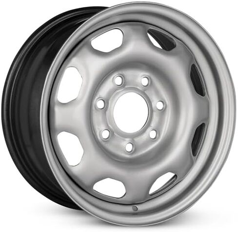 New 17x7.5 inch OEM Direct Replacement Steel Wheel for 2010-2014 Ford F150 7-150mm Silver 17 in Rim AL3Z1015A in Saudi Arabia