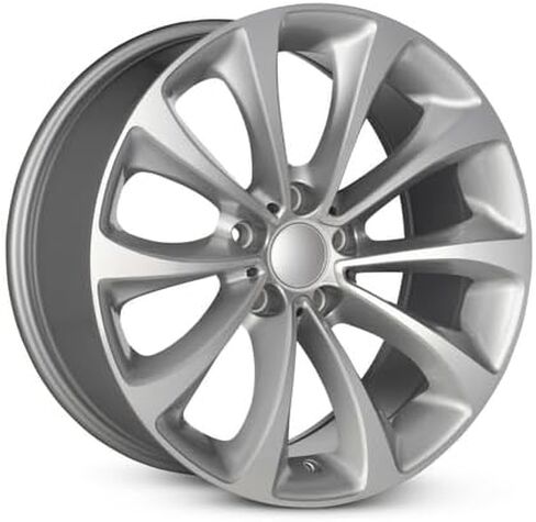 حافة ألومنيوم بديلة جديدة مقاس 19 × 8.5 بوصة من OEM لـ 2014-2017 BMW 535i GT 5-120 مم رمادي 19 بوصة 36116857672 in Kuwait