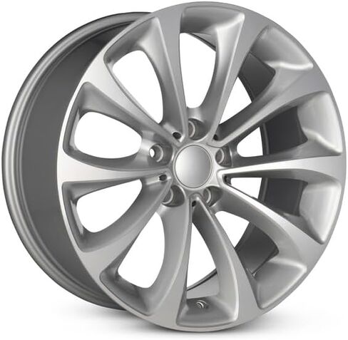 حافة ألومنيوم بديلة جديدة مقاس 19 × 8.5 بوصة من OEM لـ 2014-2017 BMW 535i GT 5-120 مم رمادي 19 بوصة 36116857672 in Kuwait