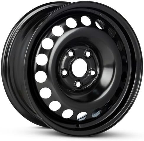 عجلة فولاذية بديلة جديدة مقاس 15 × 6 بوصة من OEM لسيارة شيفروليه كروز 2016-2019 مقاس 5-105 ملم باللون الأسود مقاس 15 بوصة 13434777 in Saudi Arabia
