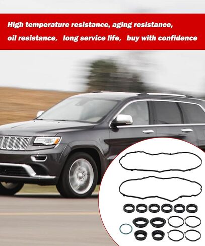 مجموعة حشية غطاء الصمام VC1184G تناسب 2017-2022 كرايسلر باسيفيكا فوييجر، 2016-2022 دودج دورانجو، 2016-2022 جيب جلاديتور جراند شيروكي رانجلر 2019-2022، ذاكرة الوصول العشوائي 1500 3.6 لتر V6 VS50919 in Kuwait