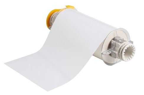 Brady 13551 PowerMark 50' Length x 8" Width, B-580 Vinyl Film, White Indoor/Outdoor Tape in Saudi Arabia