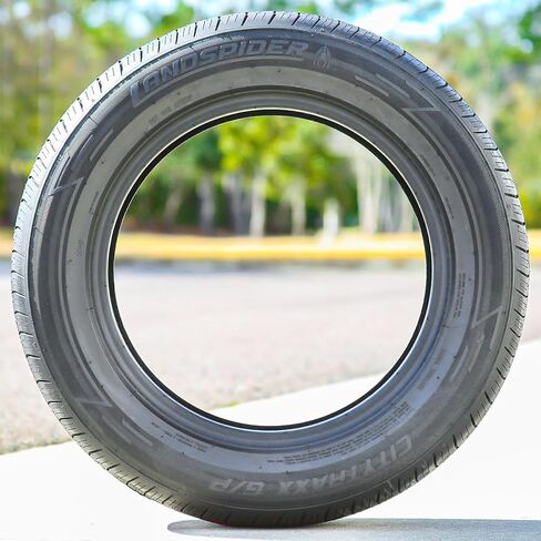 Set of 2 (TWO) Landspider Citytraxx G/P All-Season Passenger Car Performance Radial Tires-185/60R15 185/60/15 185/60-15 84H Load Range SL 4-Ply BSW Black Side Wall UTQG 560AA in Saudi Arabia