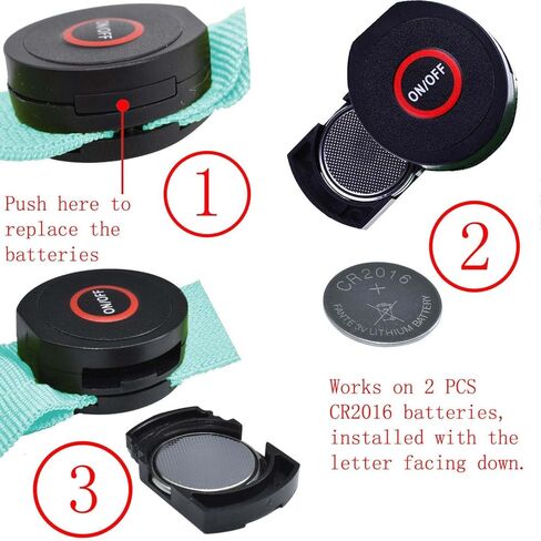 حمالات بمشبك متوهج وشديد التحمل بإضاءة LED للأطفال والأولاد والأطفال (أزرق - مقاس الأطفال) in Kuwait