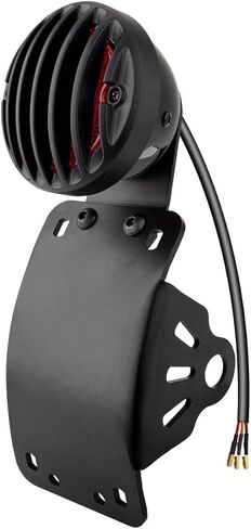 Motorcycle Tail Lights Chopper Side Mount Taillight LED Brake License Plate Light Compatible for Harley Bobber Cafe Racer Cruiser Honda Shadow Yamaha Suzuki Kawasaki(SMD LED) in Saudi Arabia
