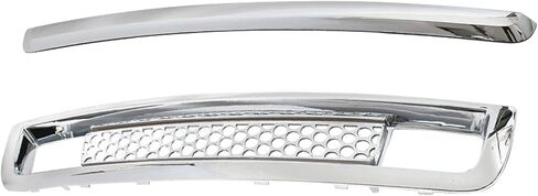 JX RACING Grille Kit Compatible with 2007-2013 GMC Sierra 1500 Denali Chrome Plated Front Hood Molding Trim& Upper & Lower Bumpers Grill Round Hole Mesh ABS Plastic for 10385156 15901589 in Saudi Arabia