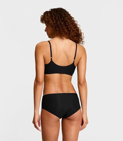 Commando Womens Invisible Rib One Size Bikini 3-Pack GP224 Black One Size in Saudi Arabia