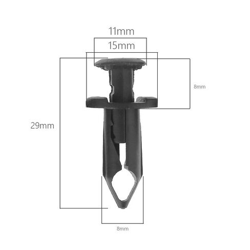 Royal Sun 50Pcs Plastic Fender Clips Body Rivets Replacement for Honda Rancher Foreman Rubicon Rincon TRX680 TRX650 Suzuki Kawasaki Polaris Sportsman Rangers RZR Replace 7661855 in Saudi Arabia