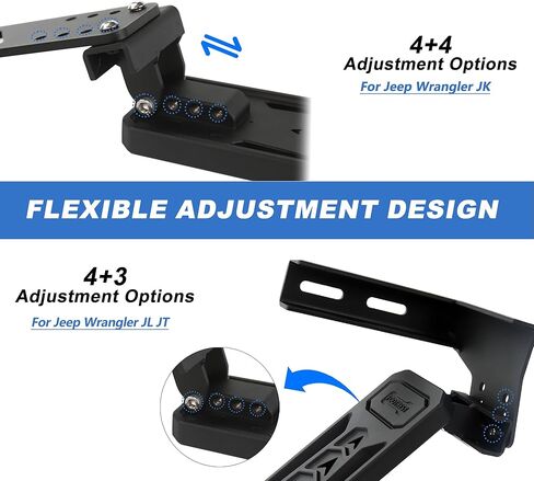 Dead Pedal Foot Rest Pad for 2007-2023 Jeep Wrangler JK JL JLU Gladiator JT, Aluminum Alloy Thickened Foot Rest Pedal for Driver Left Side Kick Panel in Kuwait