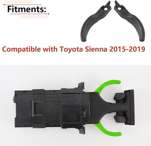 RLB-HILON Instrument Panel Cup Holder Repair Kits Compatible with Toyota Sienna 2015 2016 2017 2018 2019 2020 Year, for 55620-08050 in Saudi Arabia