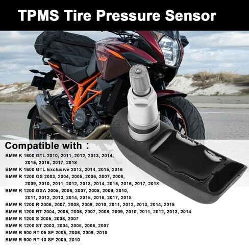 Set of 2 TPMS Tire Pressure Sensor Compatible with BMW R1200GS R1200GSA R 1200 R1200 GS 2003-2018 GSA R RT S ST Motorcycle 36318532731 7694420 in Saudi Arabia