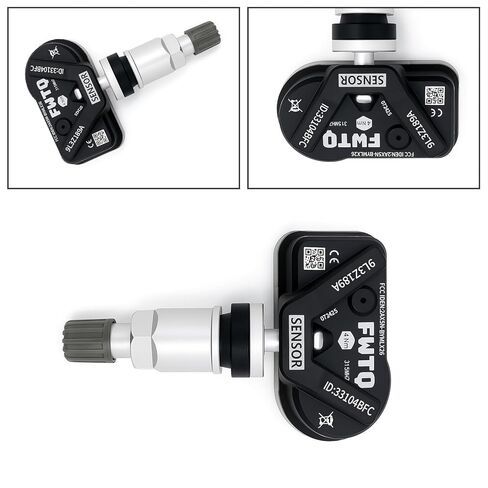 4-Pack TPMS Sensors for Ford/Lincoln/Mercury - 315MHz Pre-Programmed Tire Pressure Sensors for Ford F150-F550, Escape, Fusion, Lincoln MKX/MKC - Direct Fit OE# 9L3Z1A189A, DE8T1A180AA, DR3Z1A189A in Saudi Arabia