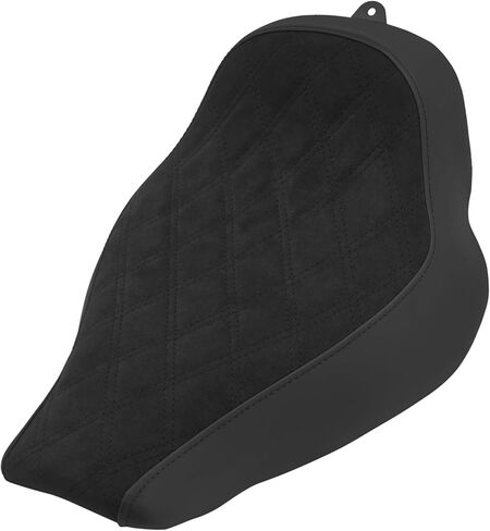 HDBUBALUS Motorcycle Solo Seat Cushion Diamond Leather Seat Compatible with Harley Breakout Fatboy 2018-2025 (Suede surface) in Saudi Arabia