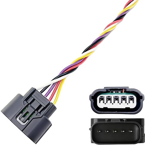 Mass Air Flow Meter MAF Sensor Harness Connector Plug Replacement For Honda 08-12 Accord 2.4L,10-18 CR-V 2.4L,12-18 Civic,12-15 Crosstour Acura,13-18 ILX,17-18 NSX, 09-14 TSX, 37980R40A01, 37980R11A01 in Saudi Arabia