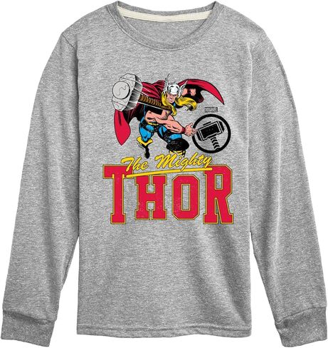 تي شيرت Marvel Thor - Collegiate - بأكمام طويلة للأطفال والشباب in Saudi Arabia
