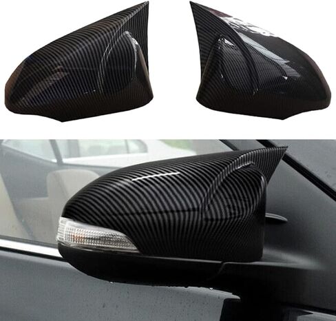 XITER Rear View Side Mirror Cover Side Mirror Cap For Toyota C-HR 2018-2022,Carbon Fiber in Saudi Arabia