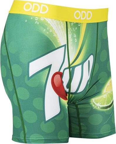 Odd Sox، ملابس شعار 7 Up Soda، ملابس داخلية قصيرة للرجال، مقاس كبير in Saudi Arabia